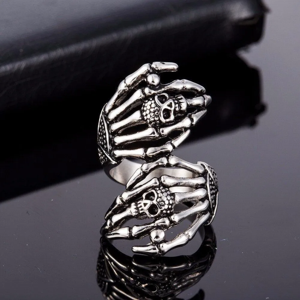 Stainless Steel Skull  Ring