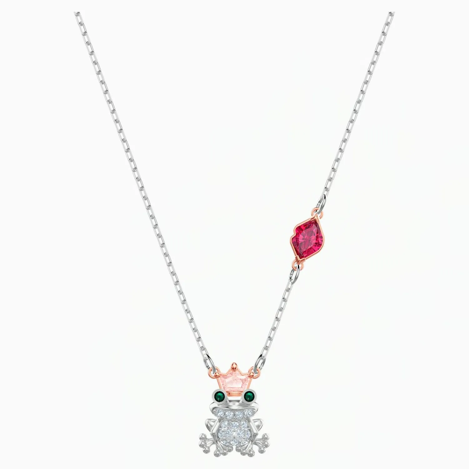 Swarovski OUT OF THIS WORLD KISS NECKLACE, Mixed Finish -5456136