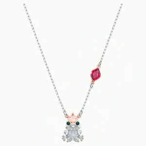 Swarovski OUT OF THIS WORLD KISS NECKLACE, Mixed Finish -5456136