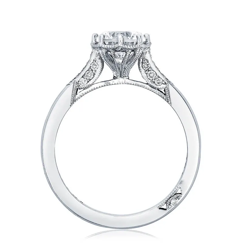 Tacori Platinum Round Solitaire Engagement Ring 2653RD8