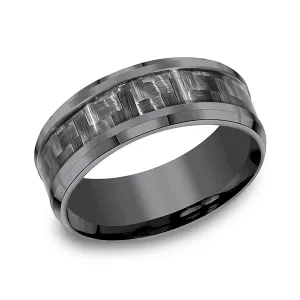 Tantalum Comfort-fit Design Wedding Band