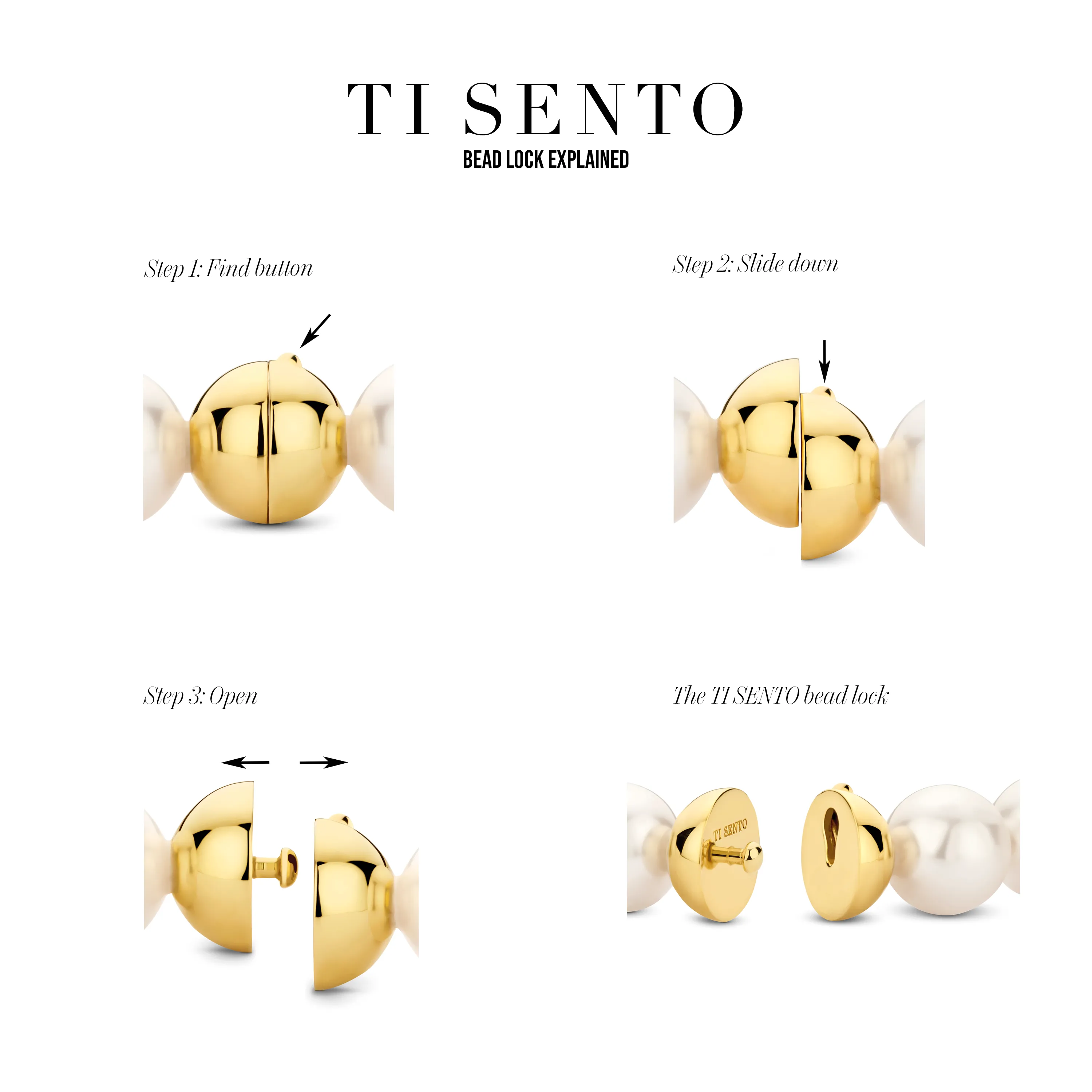 TI SENTO Necklace 34017YP