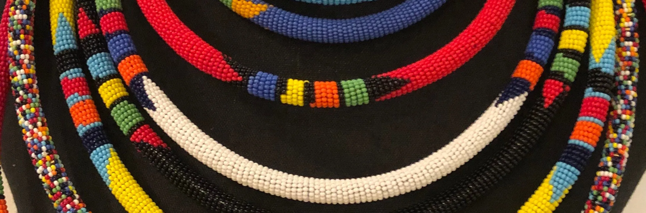 Tiye's Favorite 8-in-1 Empress Beaded Necklace | Multi Strand South African Zulu Beaded Necklace | Tribal & Ethnic | Afrocentric