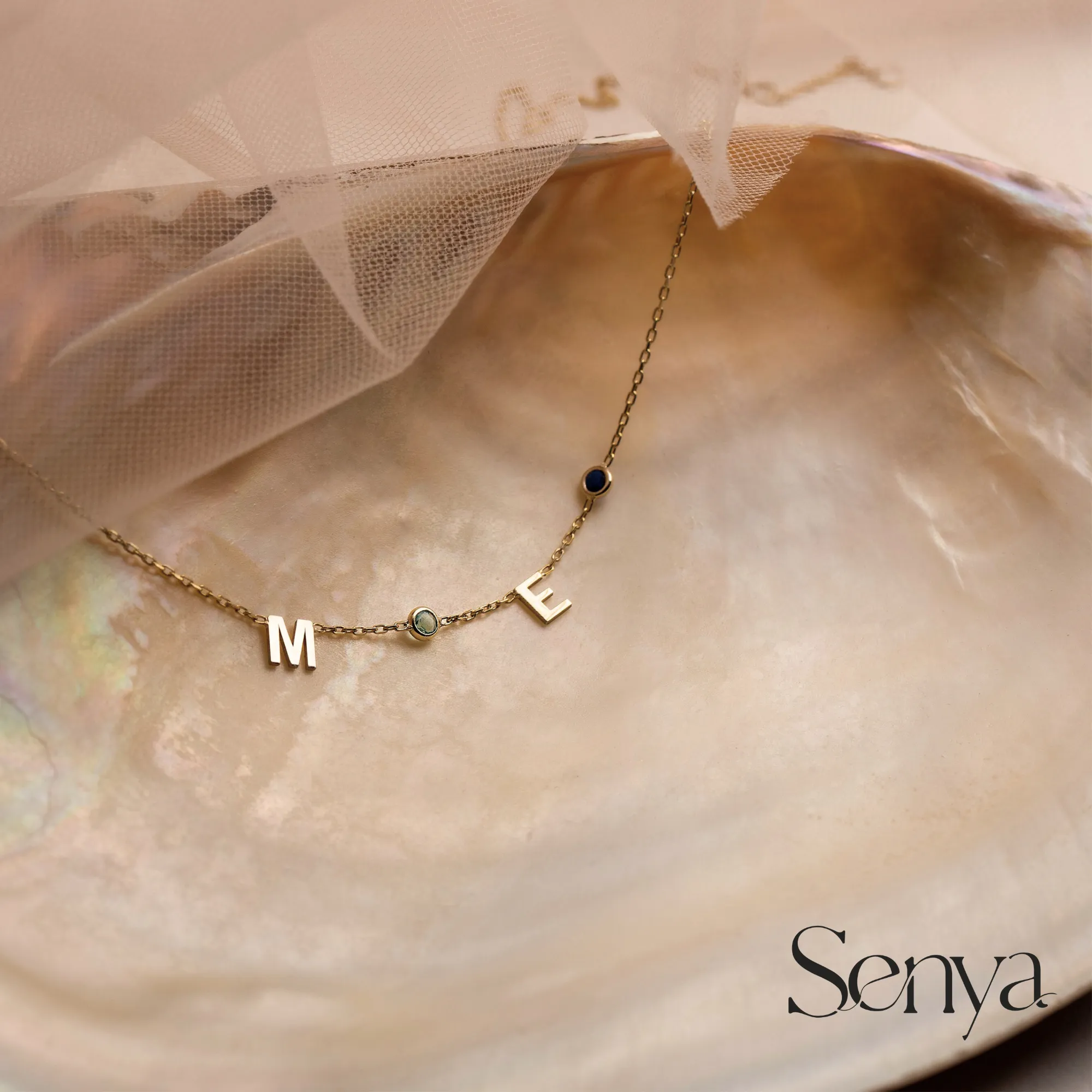Zella Birthstone Necklace