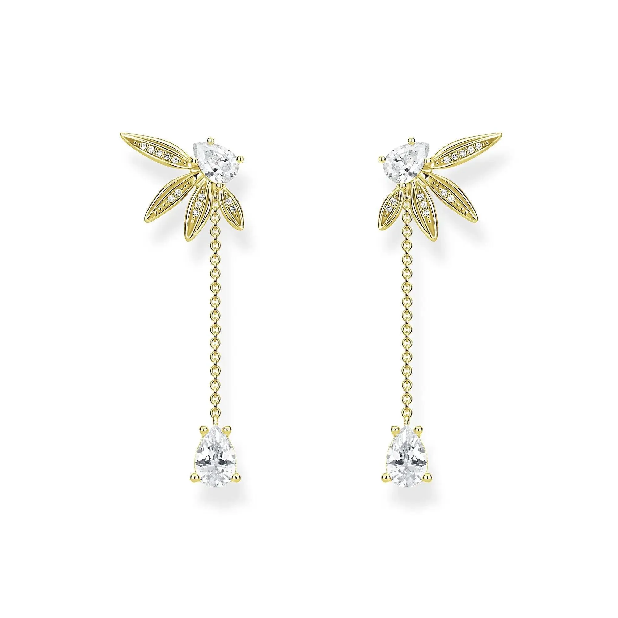 Zircon Tassel Dangle Earrings, Multiple Designs, Shimmering Stones, Gold/Silver Finish, Perfect for Weddings and Parties